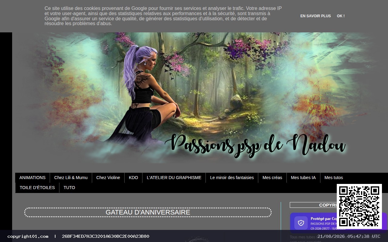 Capture de https://passionspspnadou.blogspot.com/