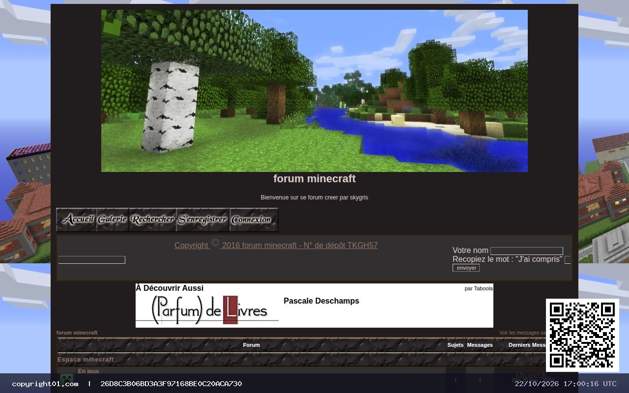 Capture de http://minecraft-minecraft.forumactif.com/