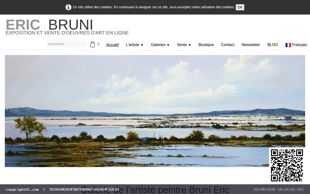 Capture de http://www.bruni-gallery.com