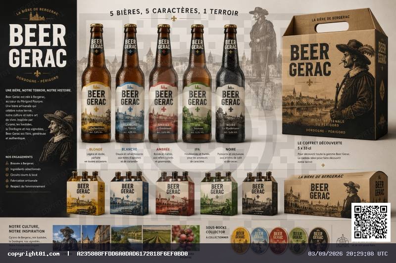 Beergerac. Création de notre bière en bergeracois