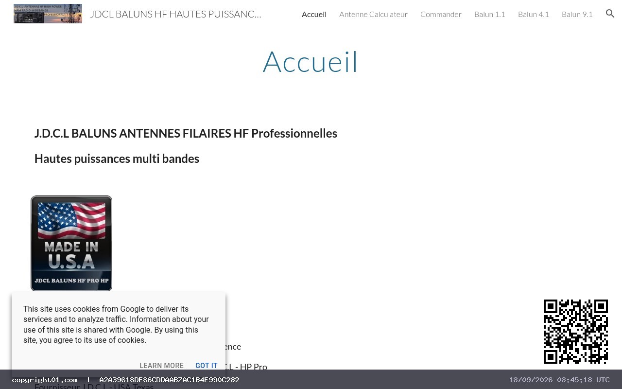 Capture de https://sites.google.com/site/jdclbalunsprofessionnels/