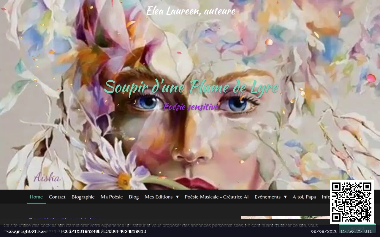 Capture de https://elealaureen.webador.be/