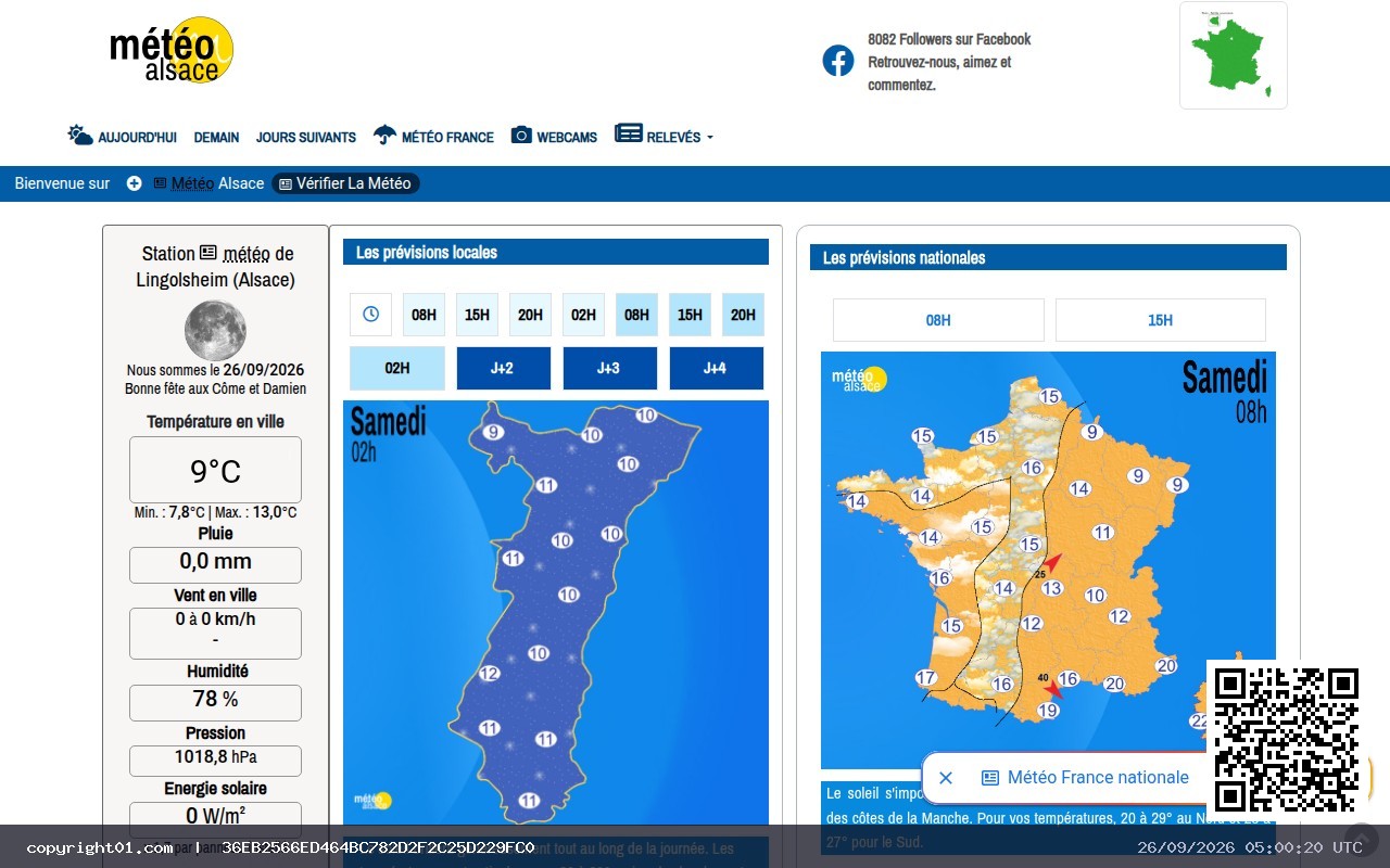 Aufnahme von http://www.meteoalsace.com