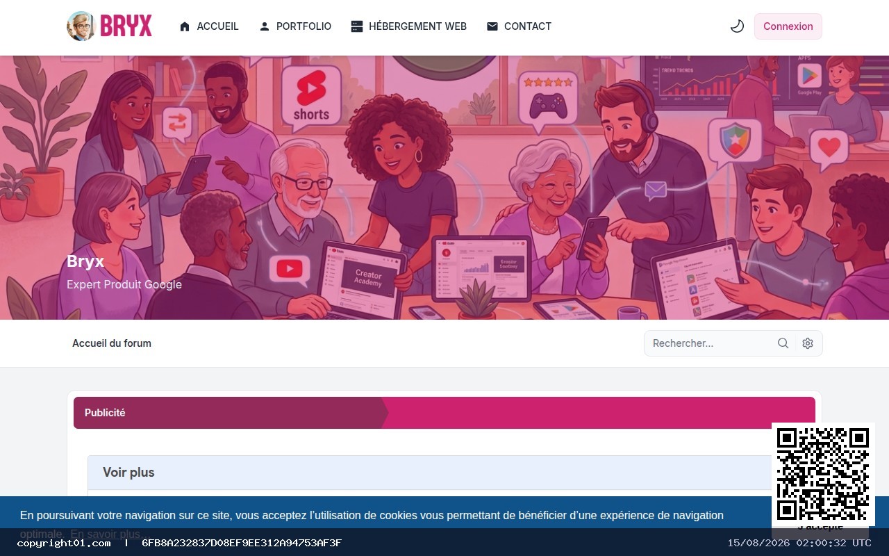 Screenshot of https://www.bryx.fr