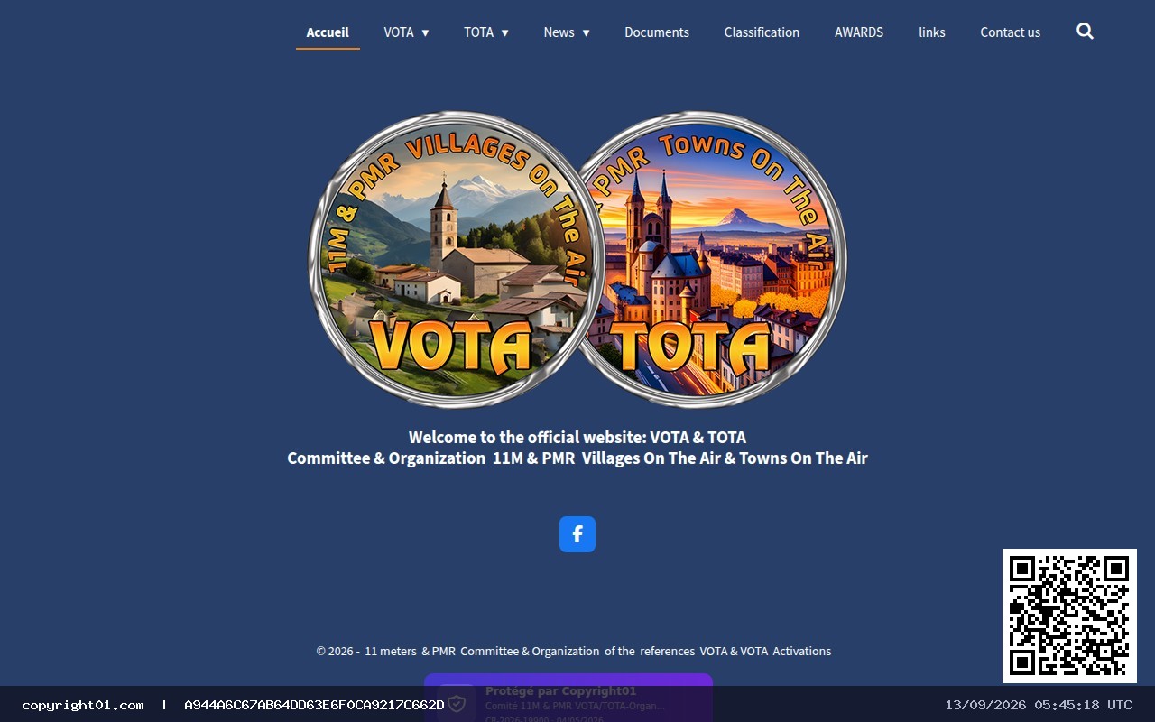 Screenshot of https://www.vota11m.fr