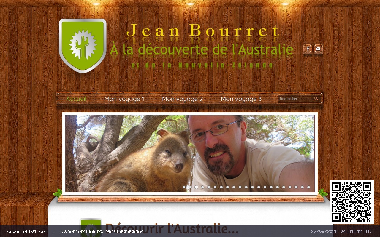 Screenshot of http://jeanbourretaustralie.weebly.com/