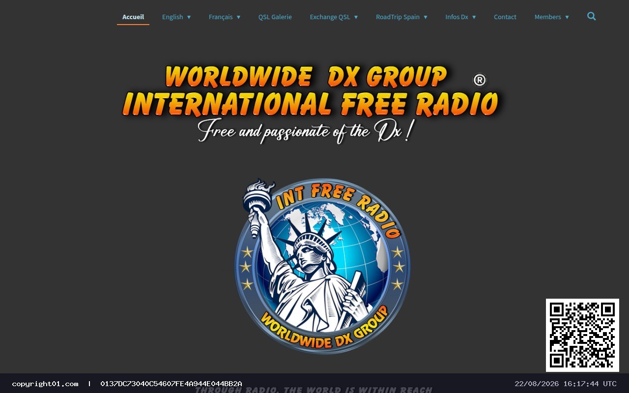 Captura de https://www.internationalfreeradio.com