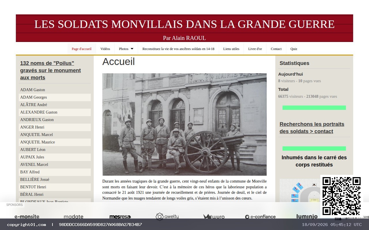 Captura de http://carremilitairemontville.e-monsite.com/