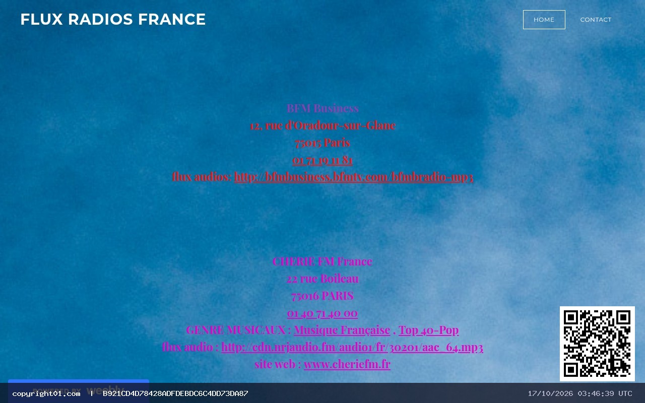 Captura de http://fluxradiosfrance.weebly.com